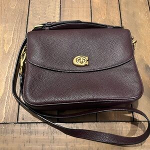 Coach Oxblood Cassie Crossbody Bag